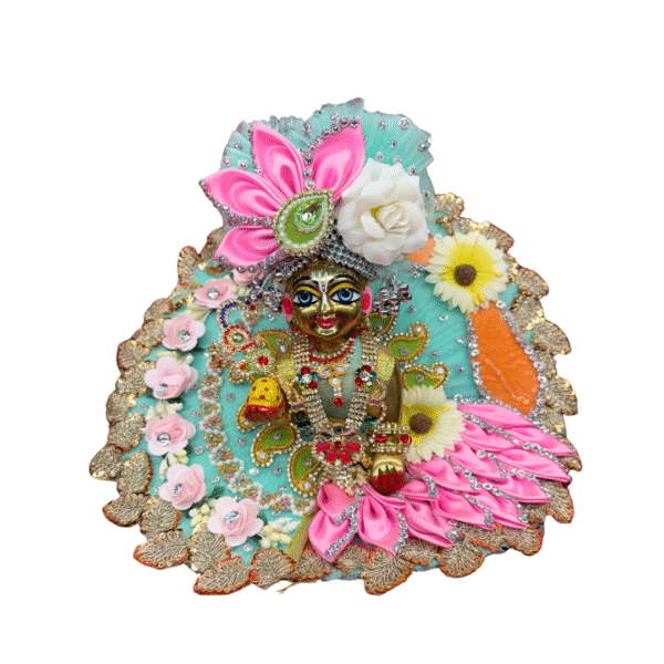 Floral Bliss Krishna Ji Dress