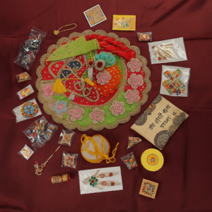 Kanha JI dress and Jewellery combo