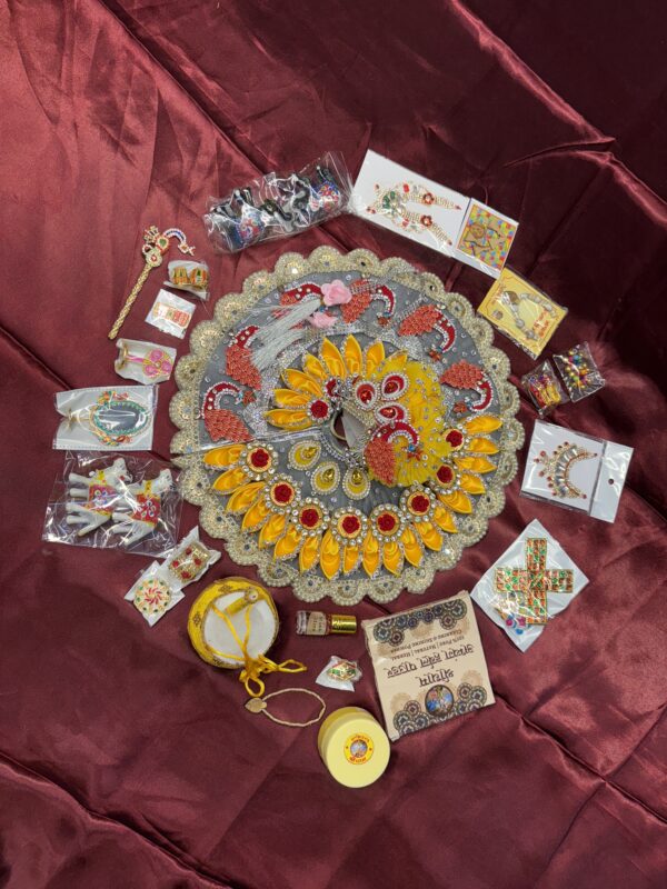 Nikunj Leela Laddu Gopal Ji Poshak with full set