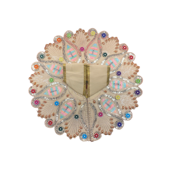 Rainbow Pearl Kanha Dress - Image 5