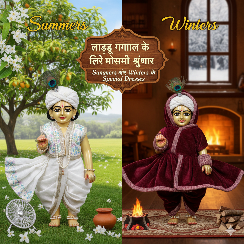 laddu gopal mousami shringar