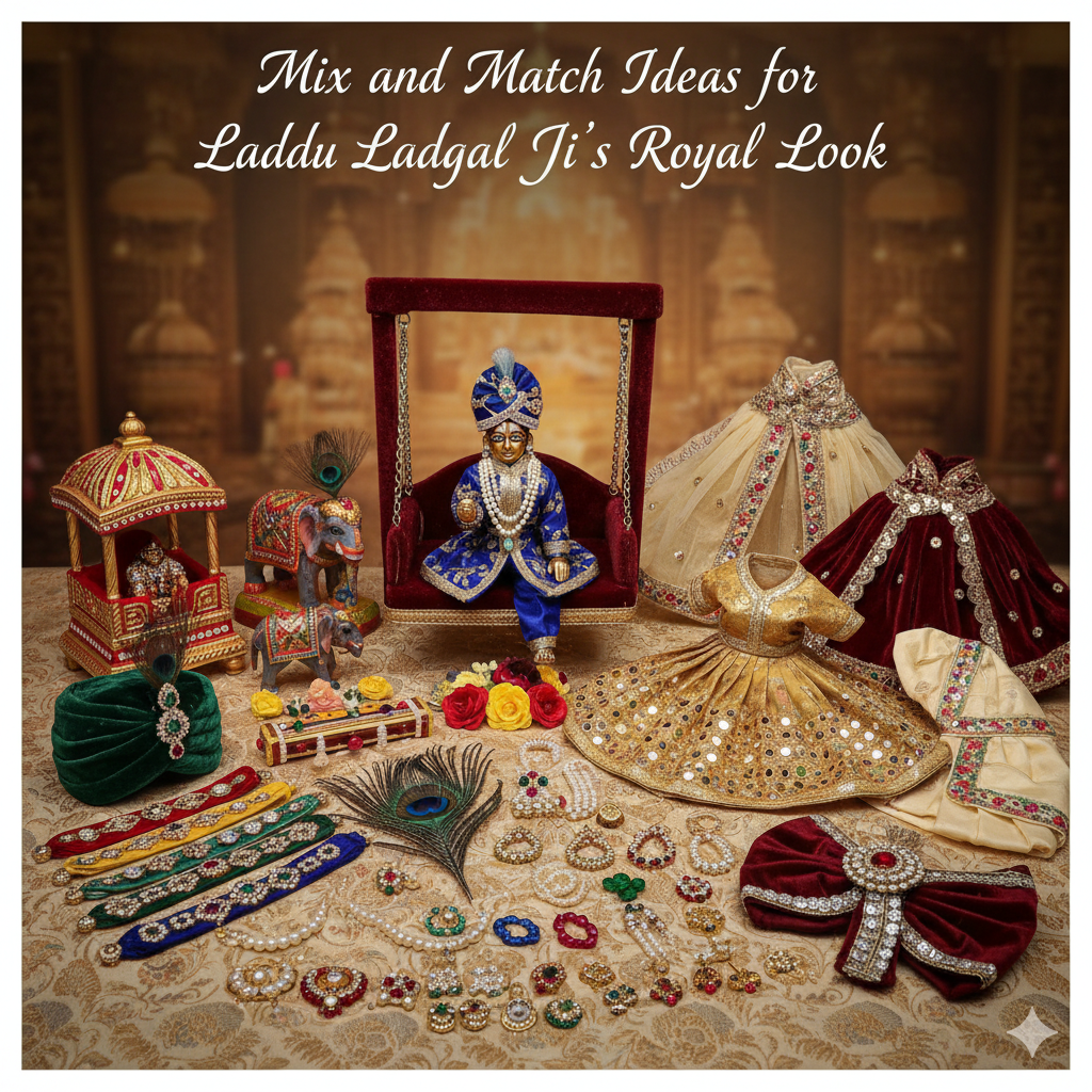 Laddu Gopal Ji’s Royal Look