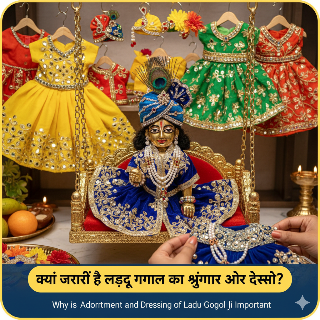 Laddu Gopal Shringar Aur Dresses