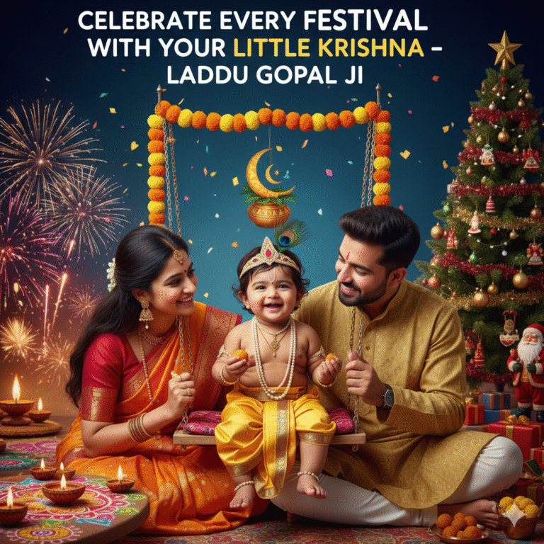 Laddu Gopal Festival Shringar