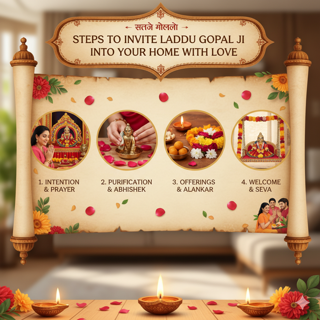 Invite Laddu Gopal Ji into Your Home with Love