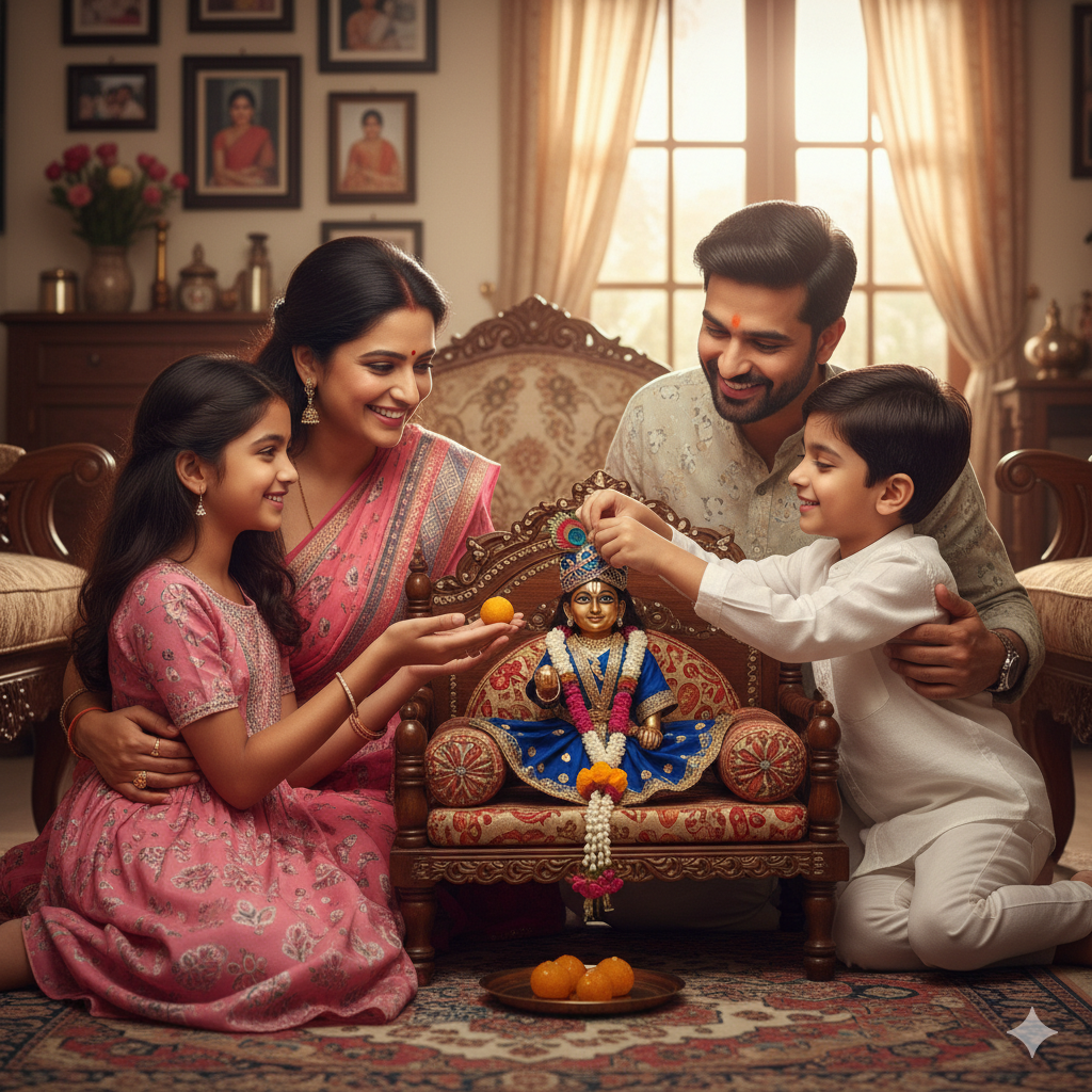 Laddu Gopal Ji Feels Like a Family Member