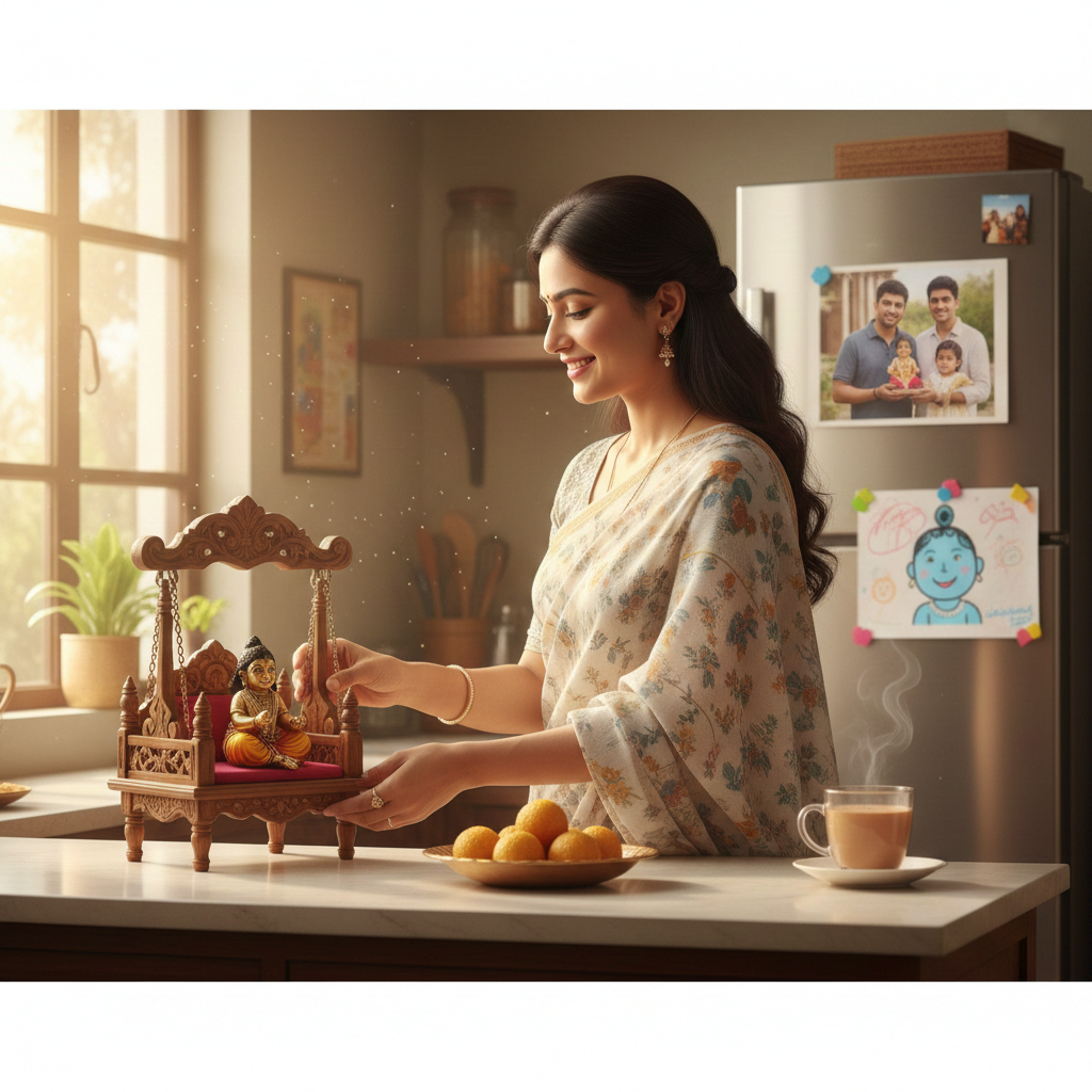 Gentle Blessings of Laddu Gopal Ji