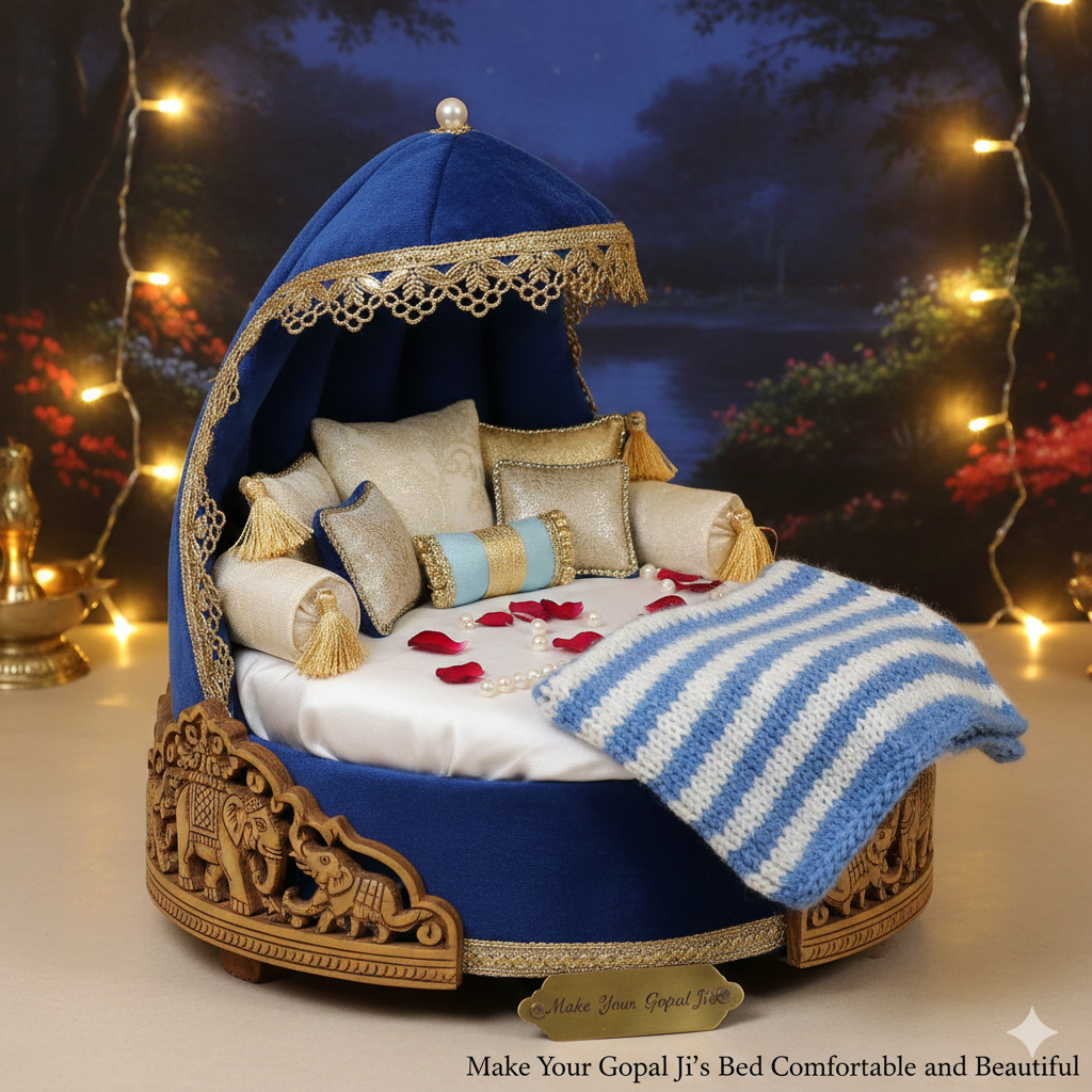 Gopal Ji bed decoration