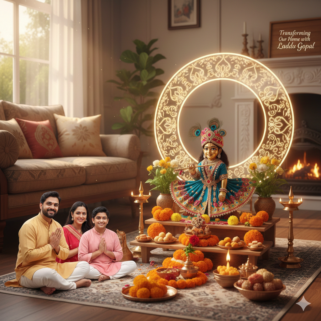 Transforming Your Home with Laddu Gopal Ji