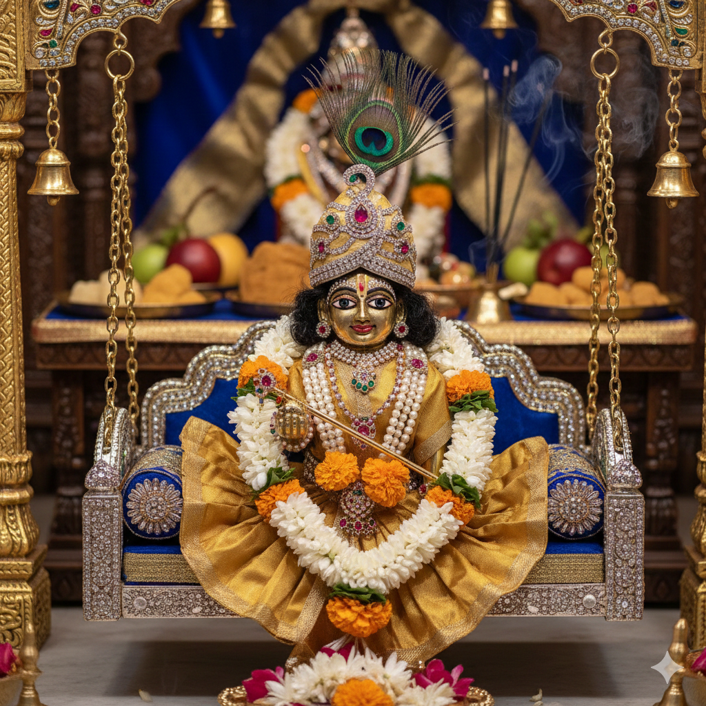 Laddu Gopal Shringar Beauty