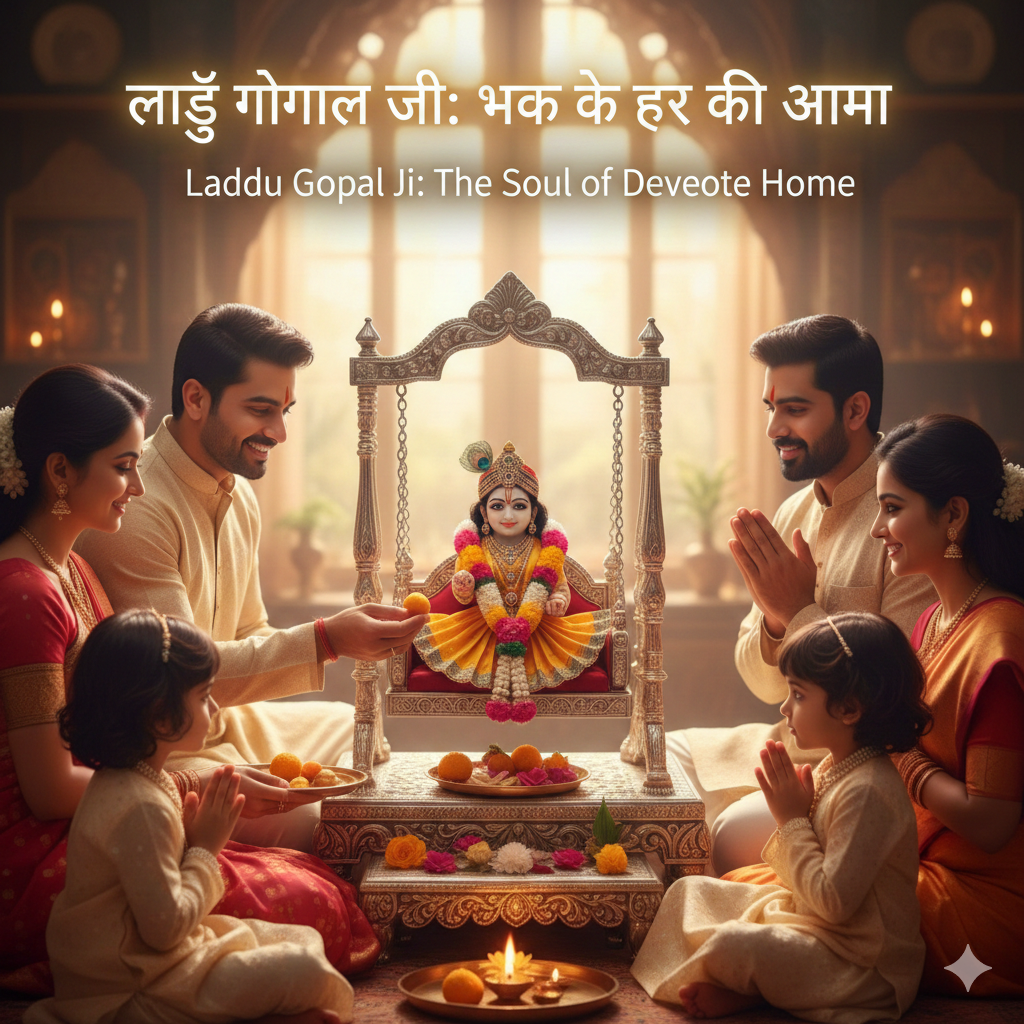 shri shringar Laddu Gopal Ji in Home