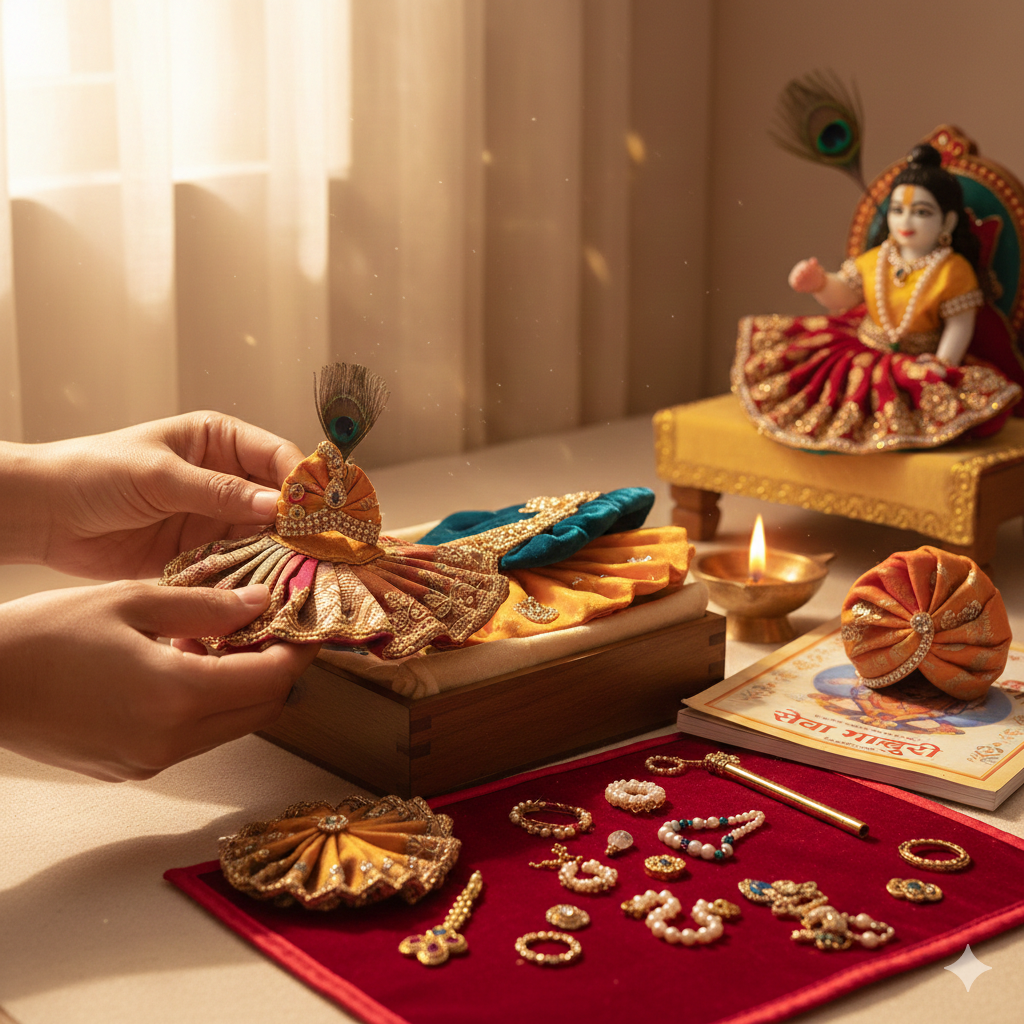 Caring for Laddu Gopal Ji dresses