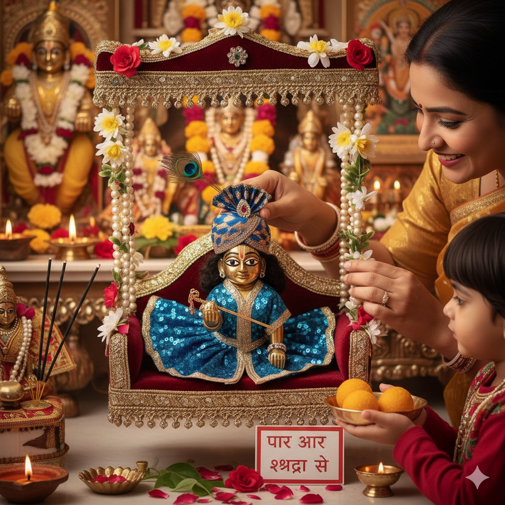 Divine Child Krishna Shringar