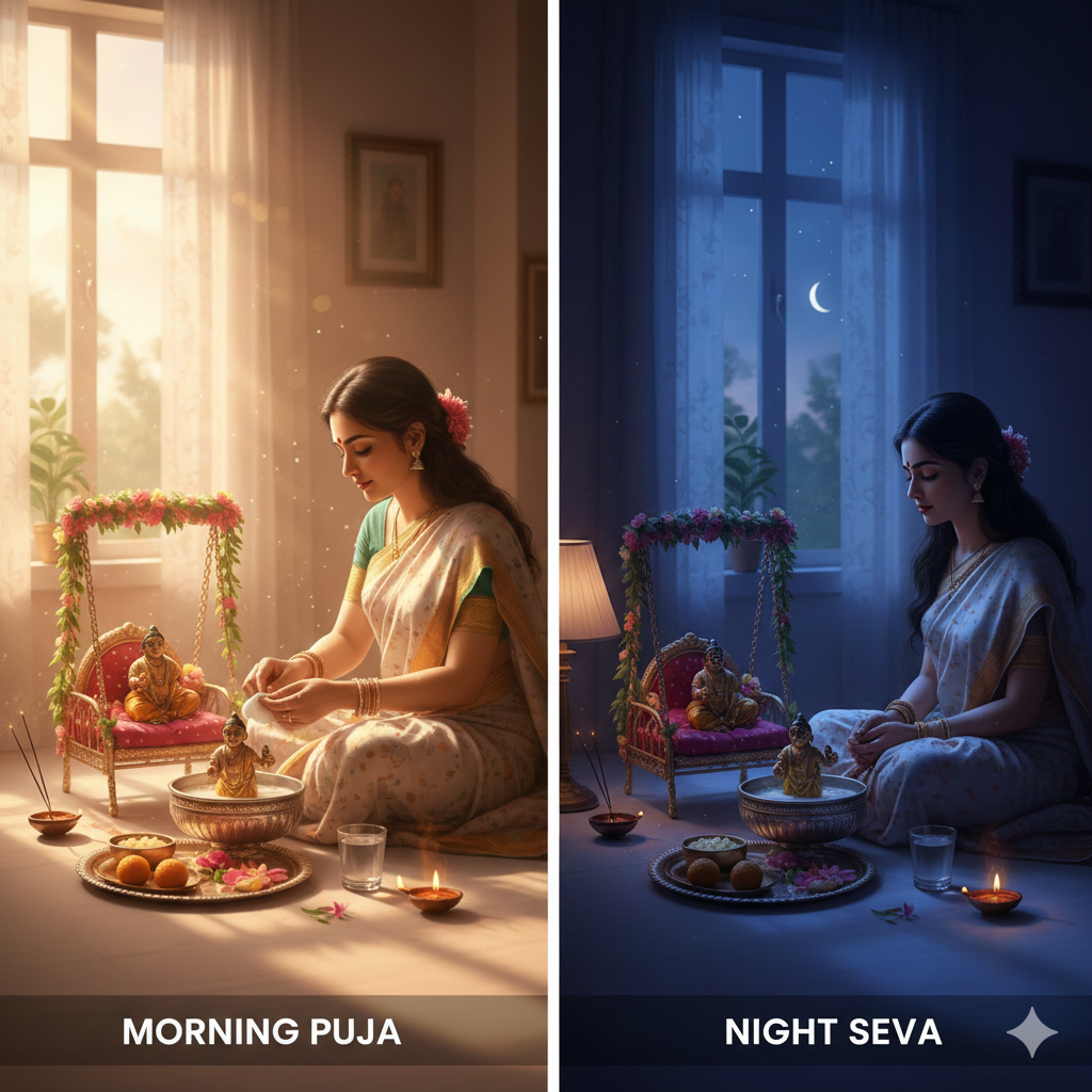 Krishna Devotee Daily Routine