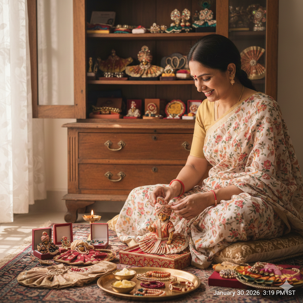 Divine Child Krishna Shringar