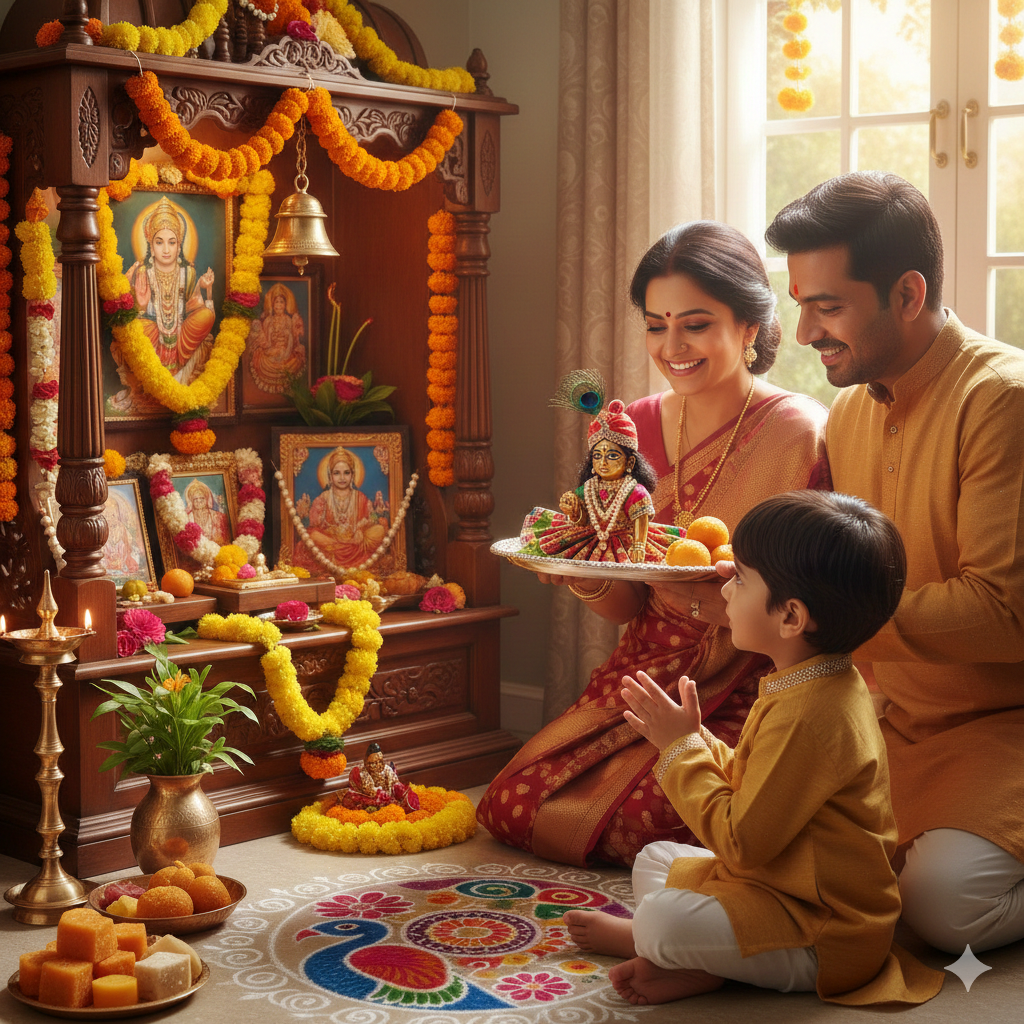 Krishna Comes Home Devotion