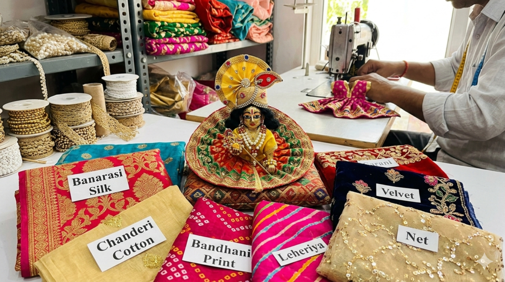 Traditional Fabrics for Laddu Gopal