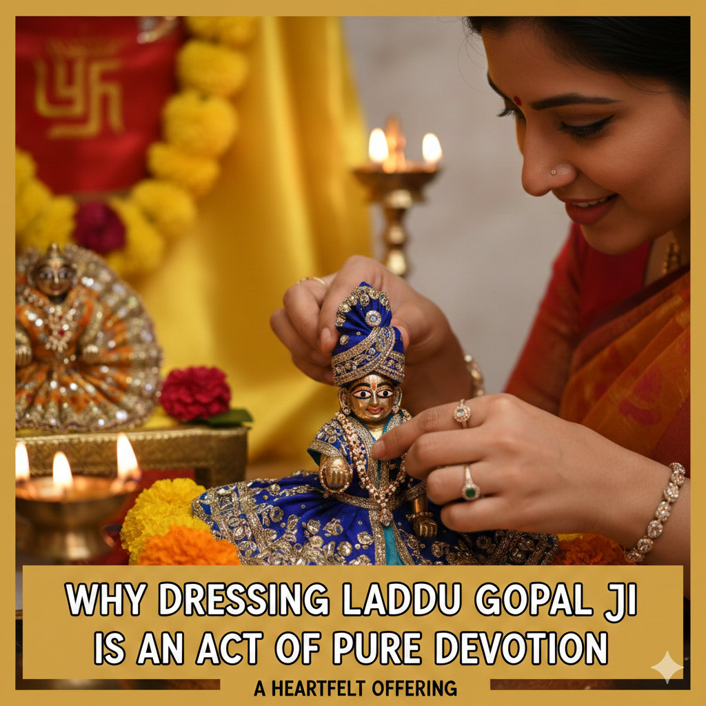 Child Krishna Dressing Devotion