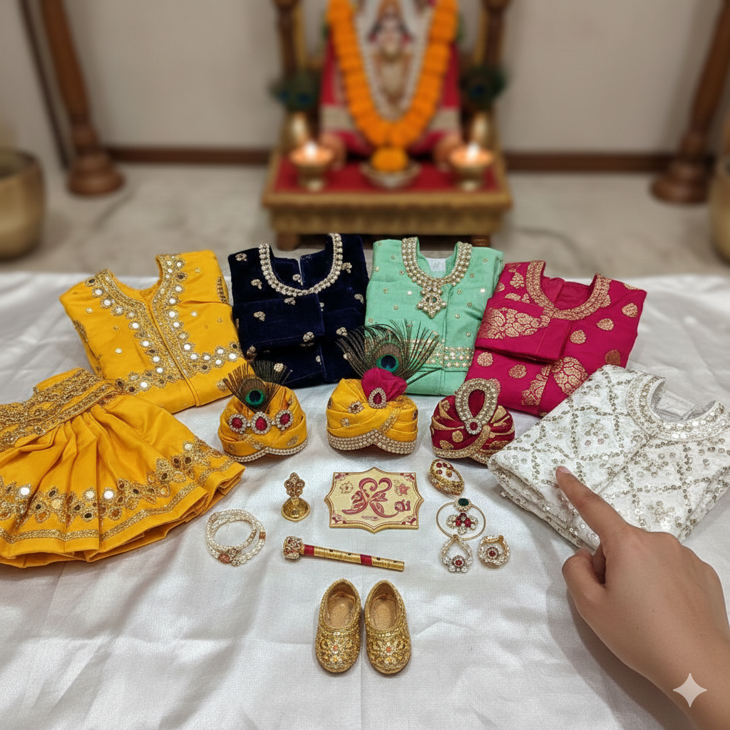 Daily Krishna Outfit Selection