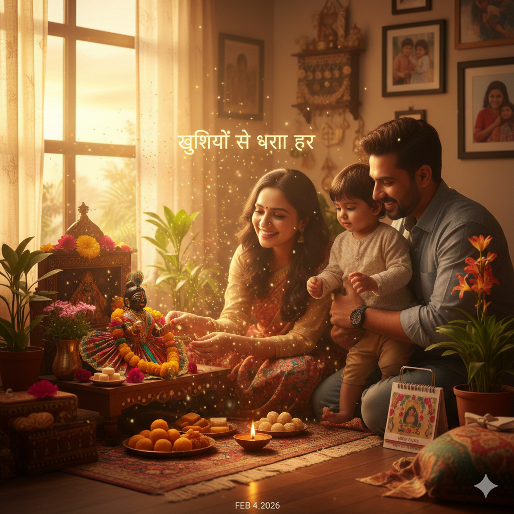 Bal Krishna Home Positivity