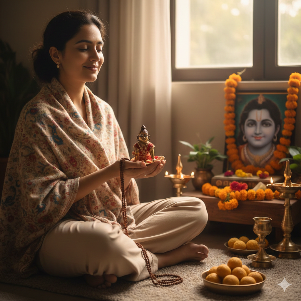 Finding Comfort in Krishna