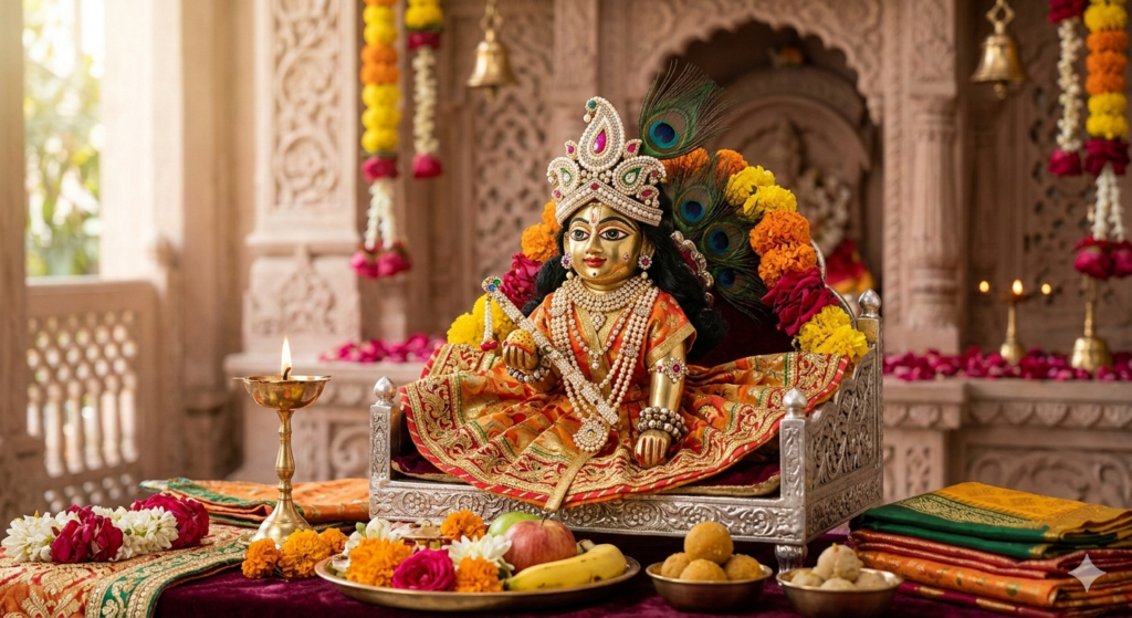 Krishna Idol Shringar Accessories