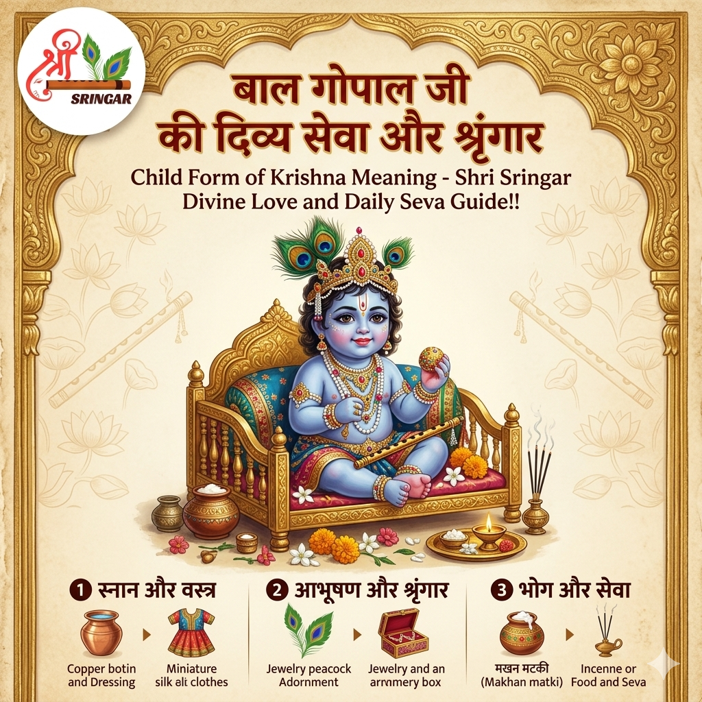 Shrisringar Laddu Gopal care