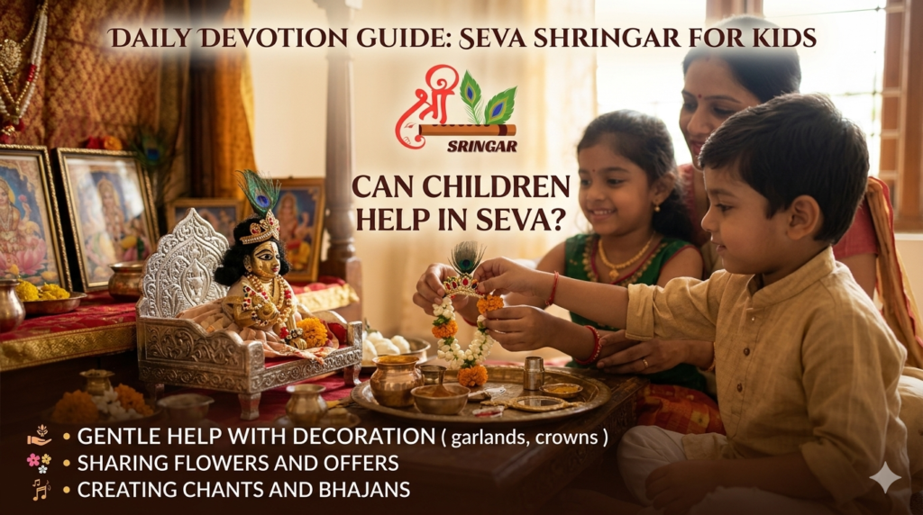 Kids puja seva routine
