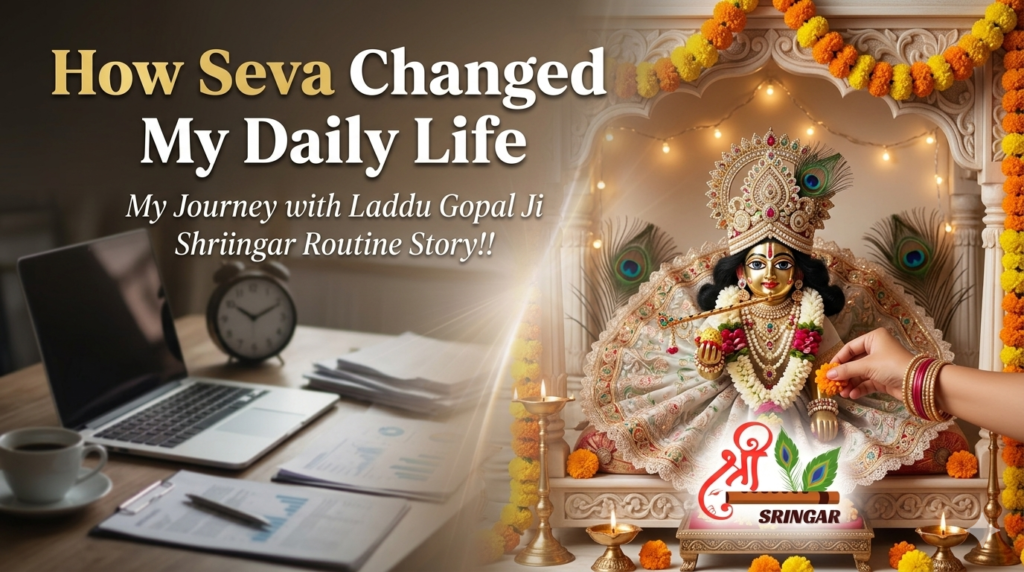 Home temple seva routine