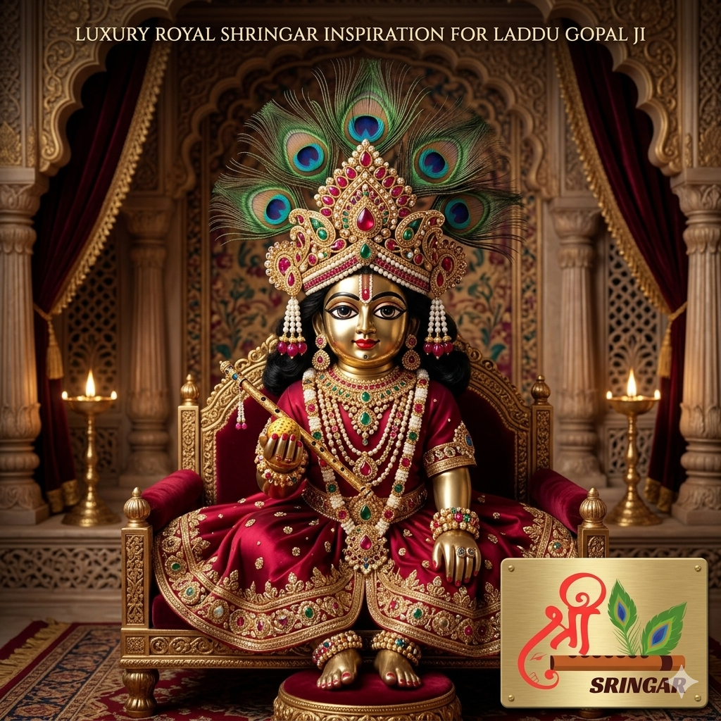 Royal Krishna Dress Ideas